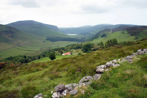 Manzara Ireland.Wicklow Dağları.