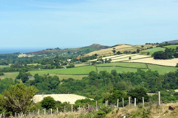Ireland.Hot yaz 2018.The kıyı hills bir zümrüt adasının sahilleri gibi küçük.
