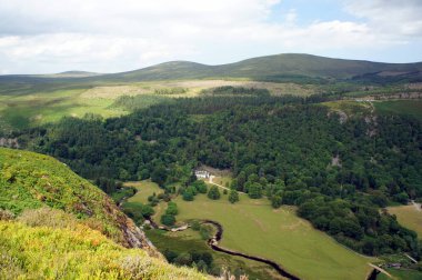 Wicklow Mountains.Ireland.Cloghoge Nehri Vadisi.