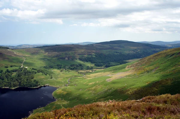 Luggala Cloghoge 山谷的景色 爱尔兰 — 图库照片