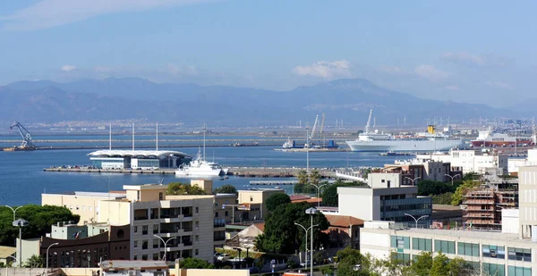 Cagliari.Sardinia.Next bağlantı noktasına.