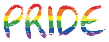 Lgbtq Pride Harfler Vektör