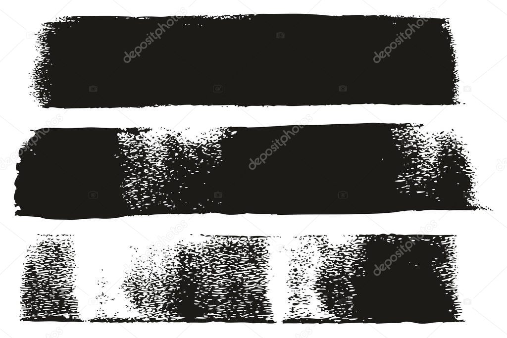 Paint Roller Lines High Detail Abstract Vector Lines & Backgroun