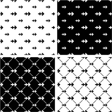 Burcu Yay Büyük & Küçük Dikişsiz Desen Seti