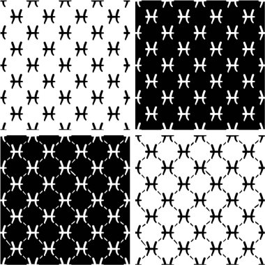 Burcu Balık Serbest El Dikişsiz Desen Seti