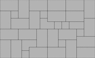 Yığılmış Metal Plakalar Dikişsiz Vektör Deseni veya Dikişsiz Vektör 