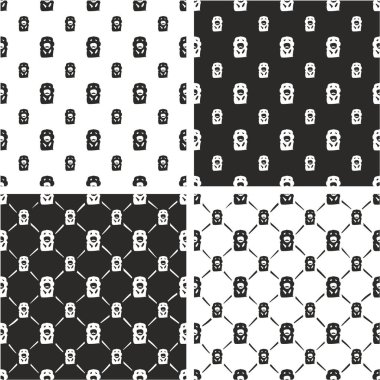 Pilot Avatar Freehand Big & Small Dikişsiz Desen Seti