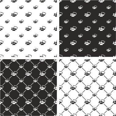 İnsan Silüeti ya da Simge Grubu Büyük & Küçük Seamle Protesto Ediyor