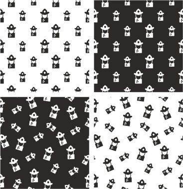 İtfaiyeci Avatar Büyük & Küçük Hizalanmış & Rastgele Kusursuz Desen Ayarları