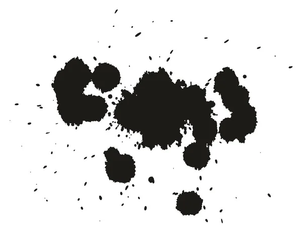 Pintura Splatter Dots, Splashes & Backgrounds Set 15 —  Vetores de Stock