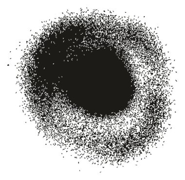 Sprey Boyası Yüksek Detay Noktaları Soyut Vektör Arkaplanı 12