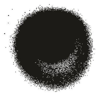 Sprey Boyası Yüksek Detay Noktaları Soyut Vektör Arkaplanı 15 Ayarla