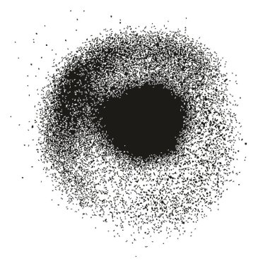 Sprey Boyası Yüksek Detay Noktaları Soyut Vektör Arkaplanı 13