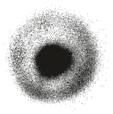 Sprey Boyası Yüksek Detay Noktaları Soyut Vektör Arkaplanı 16