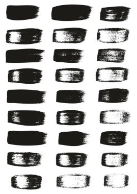 Kaligrafi Boyası Geniş Fırça Düz Çizgiler Yüksek Detay Özet Vektör Arkaplanı 18