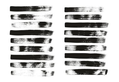 Kaligrafi Boyası Geniş Fırça Düz Çizgiler Yüksek Detay Soyut Vektör Arkaplanı 84