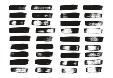 Kaligrafi Boyası Geniş Fırça Düz Çizgiler Yüksek Detay Özet Vektör Arkaplanı 90