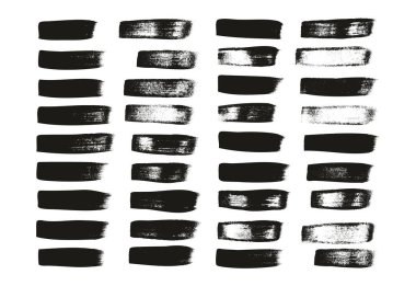 Kaligrafi Boyası Geniş Fırça Düz Çizgiler Yüksek Detay Özet Vektör Arkaplanı 91