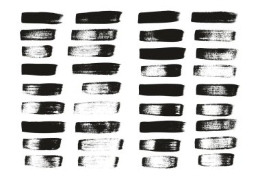 Kaligrafi Boyası Geniş Fırça Düz Çizgiler Yüksek Detay Özet Vektör Arkaplanı 94