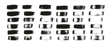 Kaligrafi Boyası Geniş Fırça Düz Çizgiler Yüksek Detay Özet Vektör Arkaplanı 140