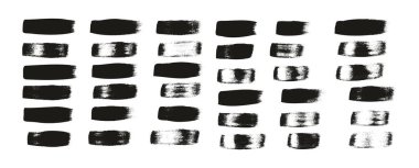 Kaligrafi Boyası Geniş Fırça Düz Çizgiler Yüksek Detay Özet Vektör Arkaplanı 142