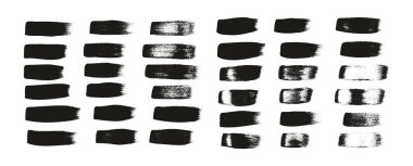 Kaligrafi Boyası Geniş Fırça Düz Çizgiler Yüksek Detay Özet Vektör Arkaplanı 142