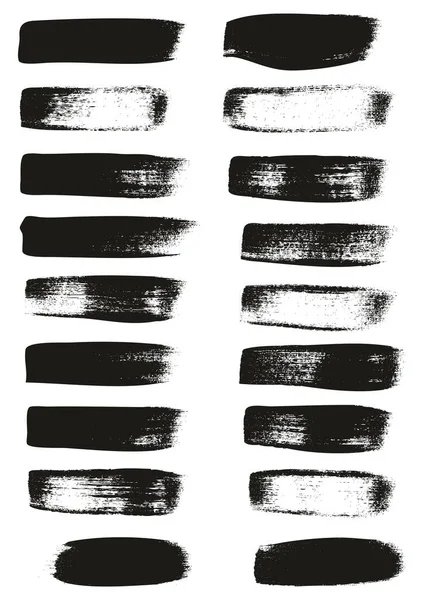 Καλλιγραφία Paint Wide Brush Ευθείες Γραμμές Υψηλής Λεπτομέρειας Αφηρημένη Διάνυσμα — Διανυσματικό Αρχείο