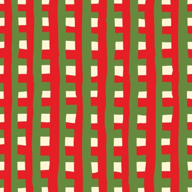 Vektör geometrik seamless modeli ile çapraz kılavuz el yapımı ..