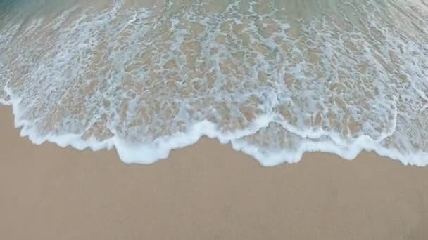 Mar de Andamão. Surfe no mar . — Vídeo de Stock