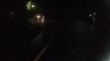 Yol boyunca yolculuk. Tayland'da Gece Yolu.