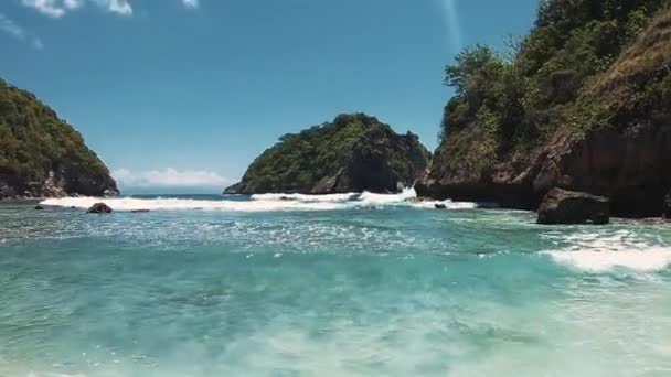 Touristenort Malaysia. Sonnenstrand. — Stockvideo