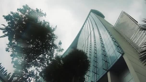 Budynek hotelu. W Kuala Lumpur. Malezja. — Wideo stockowe