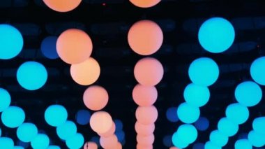 Modern 3d Işık Soyut Arka Plan Profesyonel Fütüristik Aydınlatma. Red Epic 4k Uhd Kamera da Çekim.