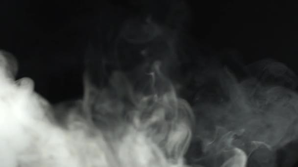 Viel grauer Rauch. — Stockvideo