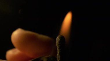 Yeni yıl. Kıvılcım Yakın Çekim.