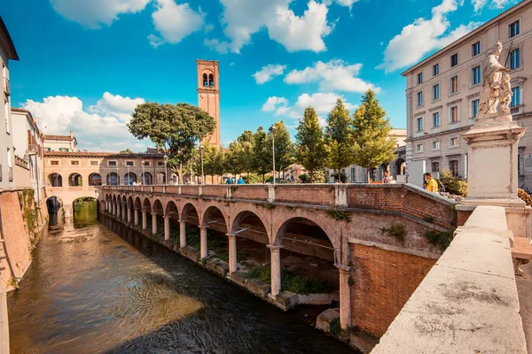 Mantua Italy May 2018 Middle Channel Italian Landscape Travel Destinations — Stock Photo, Image