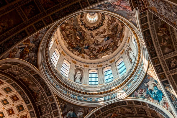 Basilica Sant Andrea Architettura Rinascimentale Italiana Destinazioni Turistiche Mantova — Foto Stock