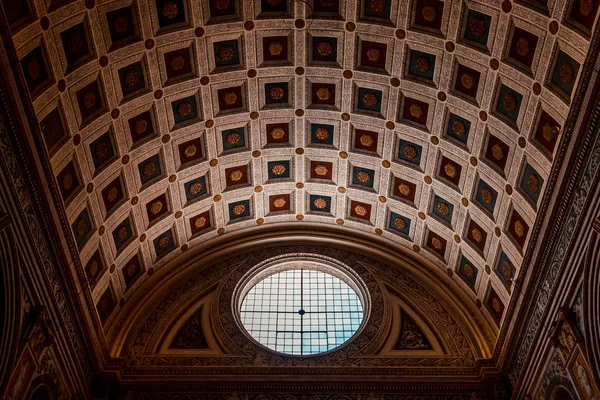 Basilica Sant Andrea Architettura Rinascimentale Italiana Destinazioni Turistiche Mantova — Foto Stock