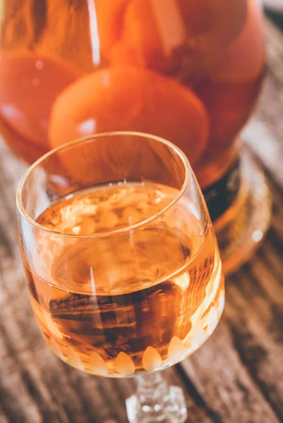 Sprit Alcohlolic Dricka Efter Middagen — Stockfoto