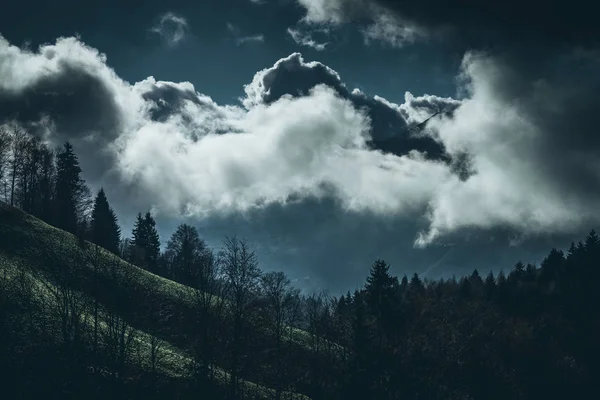 Mau Tempo Montanha — Fotografia de Stock