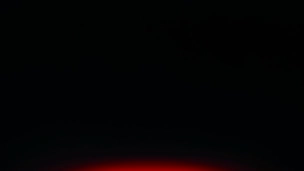 Абстрактный Красный Фон Течет Вверх — стоковое видео