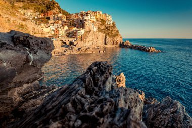 Manarola, Cinque Terre (Italian Riviera Liguria), Italya-ünlü İtalyan seyahat destinasyonları