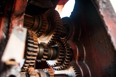 Eski mekanizmaları. Vites paslı