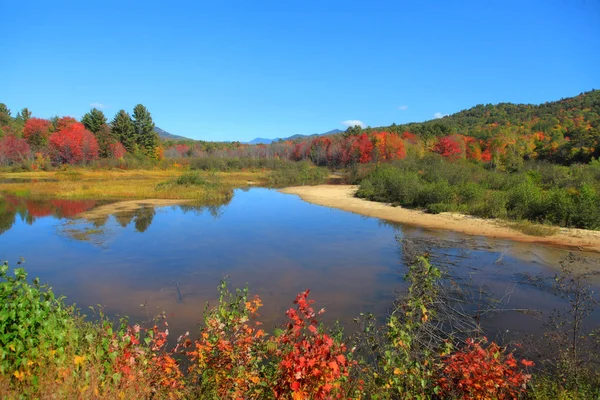 Piękne Jezioro Wiejskich Vermont — Zdjęcie stockowe