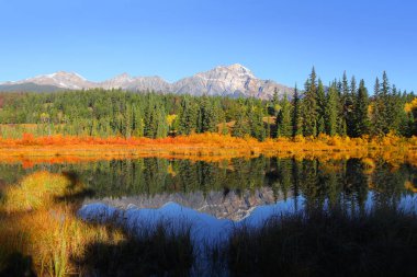 Piramit göl jasper national Park