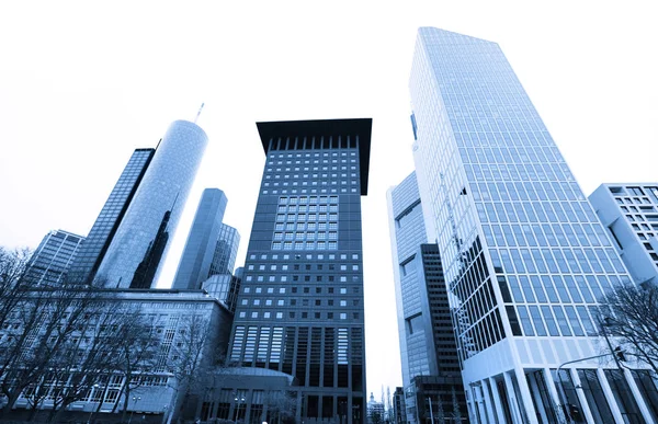 Tall Buildings Frankfurt Main — Stock Photo, Image