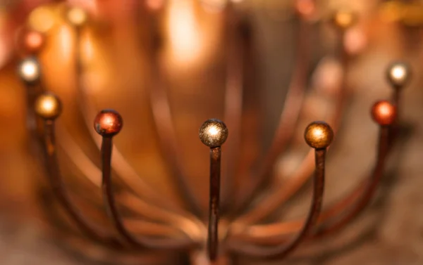 Close Shot Copper Decorative Ornament — Stock Photo, Image