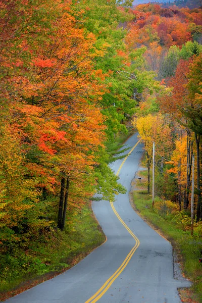 Scenic Rijden Door New England Platteland — Stockfoto