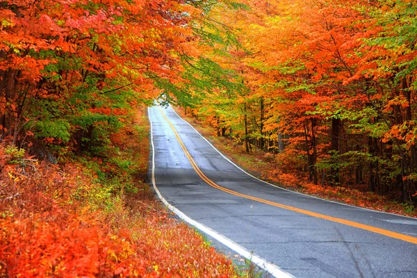 Prachtig Landelijk Vermont Rijden Herfst — Stockfoto