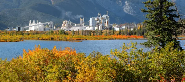 Factory Bow Valley Trail Banff National Park — Stock Photo, Image